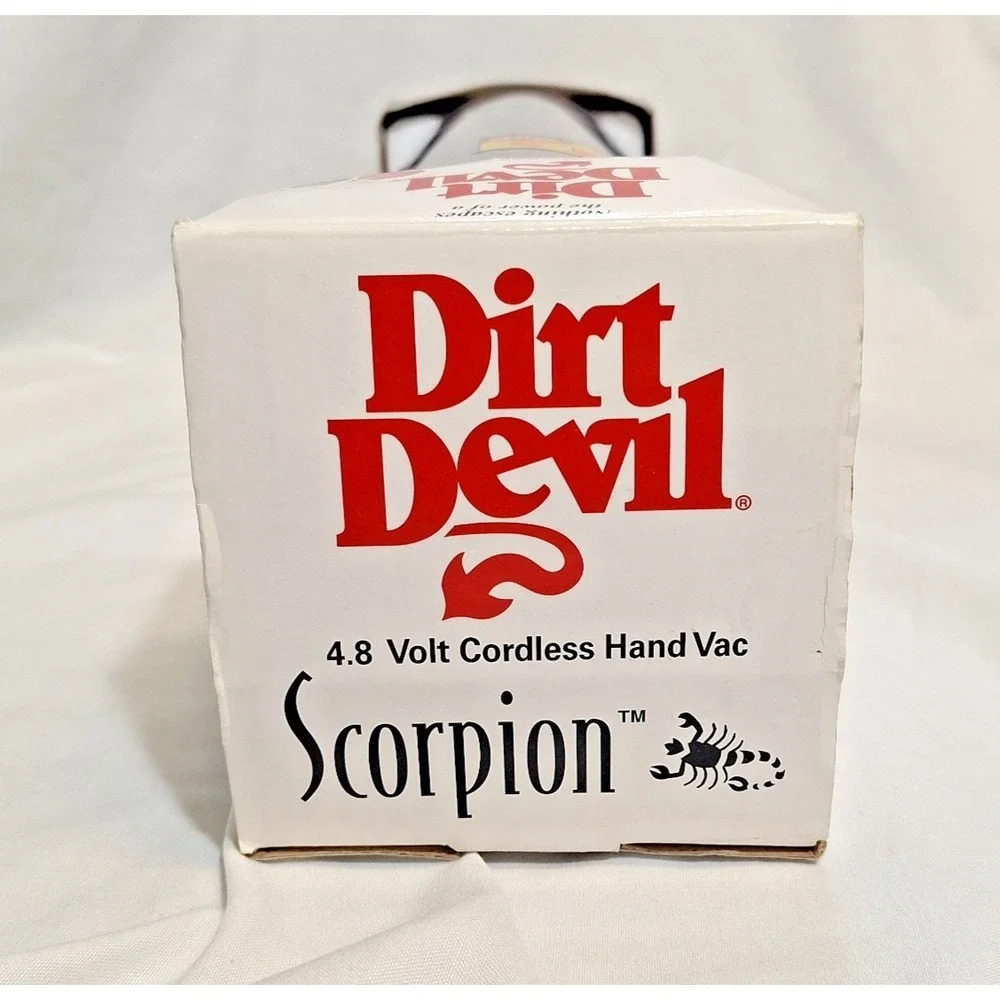 Dirt Devil Scorpion Corded Handheld‎ Vacuum Model NOS 2002